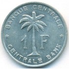 Руанда-Урунди, 1 франк 1959 год (AU)