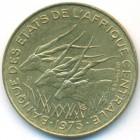 Центральные Африканские Штаты, 10 франков 1975 год (UNC)