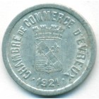 Франция, город Эврё, 10 сантимов 1921 год НОТГЕЛЬД