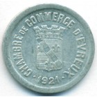 Франция, город Эврё, 10 сантимов 1921 год НОТГЕЛЬД