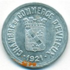 Франция, город Эврё, 25 сантимов 1921 год НОТГЕЛЬД