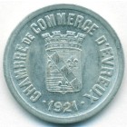 Франция, город Эврё, 25 сантимов 1921 год НОТГЕЛЬД