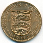 Джерси, 1/12 шиллинга 1966 год (UNC)
