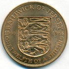 Джерси, 1/12 шиллинга 1966 год (UNC)