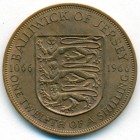 Джерси, 1/12 шиллинга 1966 год (AU)