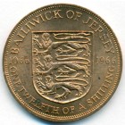 Джерси, 1/12 шиллинга 1966 год (UNC)
