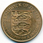 Джерси, 1/12 шиллинга 1966 год (UNC)