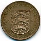 Джерси, 1/12 шиллинга 1964 год (UNC)