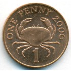 Гернси, 1 пенни 2006 год (UNC)