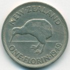 Новая Зеландия, 1 флорин 1949 год