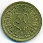 Тунис, 50 миллимов 1983 год (UNC)