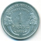 Франция, 1 франк 1958 год (AU)