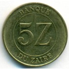 Заир, 5 заиров 1987 год (AU)