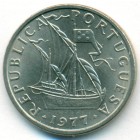 Португалия, 5 эскудо 1977 год (UNC)