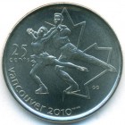 Канада, 25 центов 2008 год (UNC)