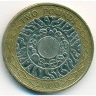 Великобритания, 2 фунта 2000 год