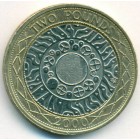 Великобритания, 2 фунта 2000 год