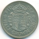 Великобритания, 1/2 кроны 1967 год