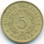Финляндия, 5 марок 1938 год