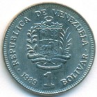 Венесуэла, 1 боливар 1989 год (UNC)