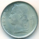 Бельгия, 1 франк 1975 год (UNC)
