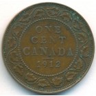 Канада, 1 цент 1912 год