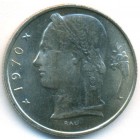 Бельгия, 5 франков 1970 год (UNC)