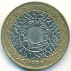 Великобритания, 2 фунта 1999 год