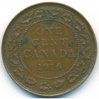 Канада, 1 цент 1916 год