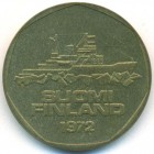 Финляндия, 5 марок 1972 год (UNC)