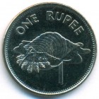 Сейшельские острова, 1 рупия 2007 год (UNC)