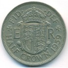 Великобритания, 1/2 кроны 1959 год