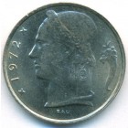 Бельгия, 5 франков 1972 год (UNC)