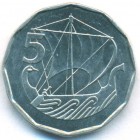 Кипр, 5 милей 1982 год (UNC)