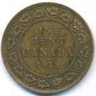 Канада, 1 цент 1918 год