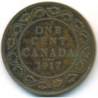 Канада, 1 цент 1917 год