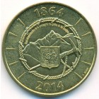 Франция, жетон 2014 год (UNC)