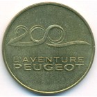 Франция, жетон 2010 год (UNC)