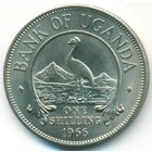 Уганда, 1 шиллинг 1966 год (UNC)