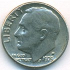 США, 10 центов 1979 год D