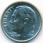 США, 10 центов 2004 год P (UNC)