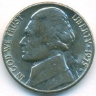 США, 5 центов 1975 год D