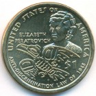 США, 1 доллар 2020 год D (UNC)