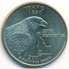 США, 25 центов 2007 год P (UNC)