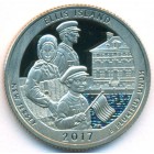 США, 25 центов 2017 год S (PROOF)