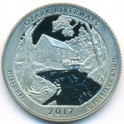 США, 25 центов 2017 год S (PROOF)