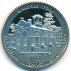 США, 25 центов 2016 год S (PROOF)