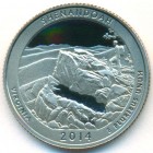 США, 25 центов 2014 год S (PROOF)