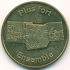 Франция, жетон 2013 год (UNC)