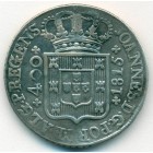Португалия, 400 реалов 1815 год